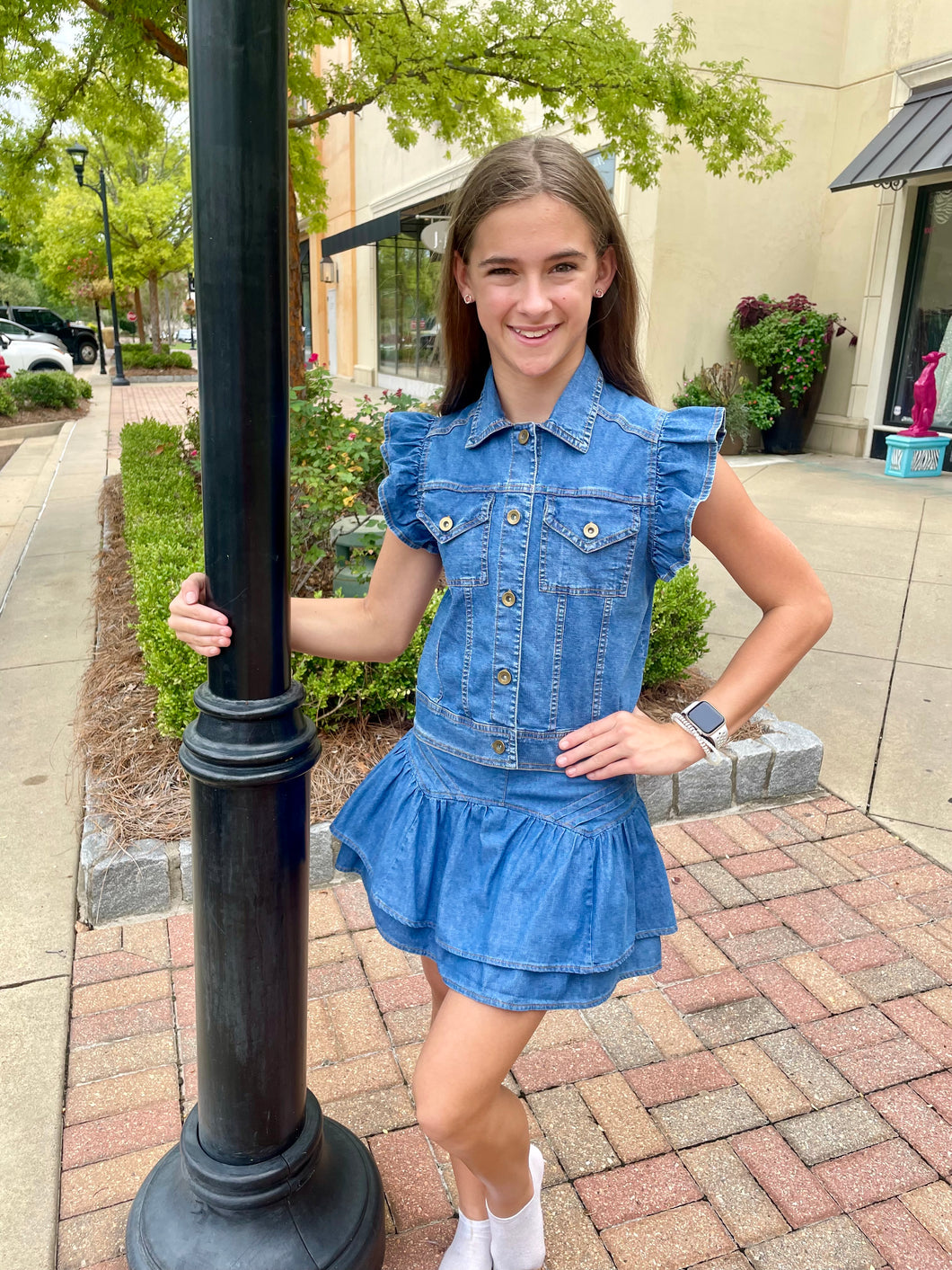 Denim Skirt Jr