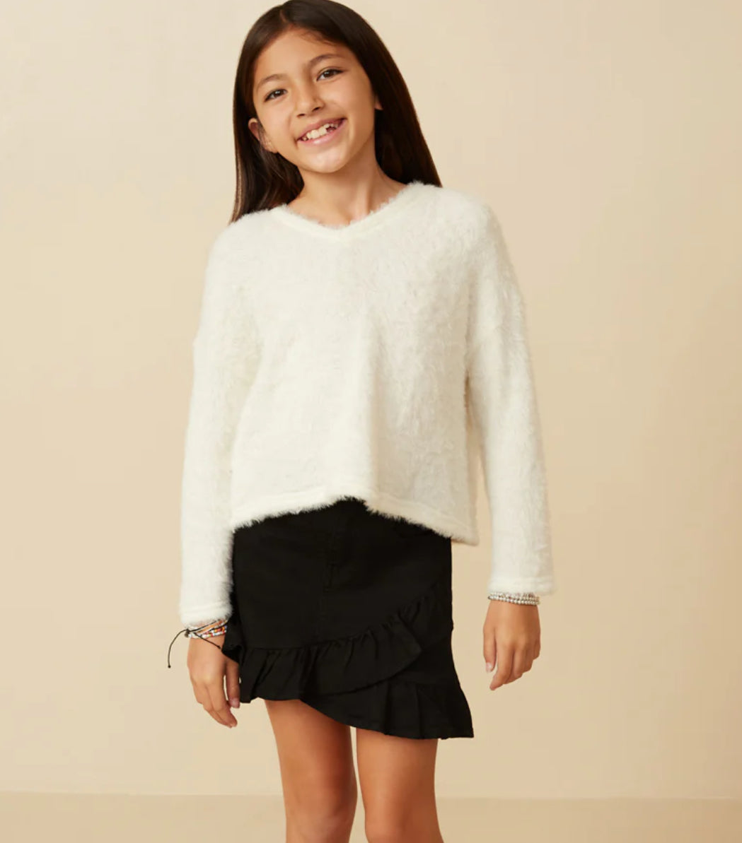 Cream Mohair Sweater