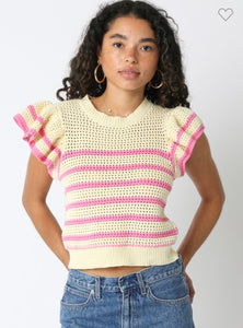 Abigail Stripe Sweater Jr