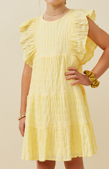 Sunshine Ruffle Dress