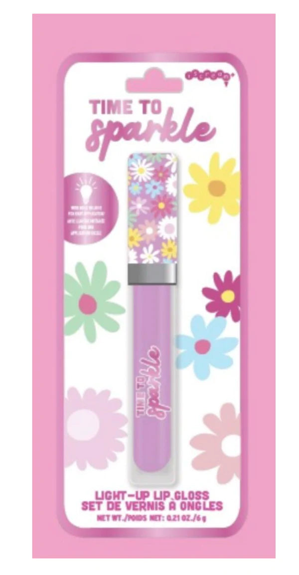 Time to Sparkle Light Up Lip Gloss
